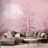 Zen Garden at Night Wallpaper Mural