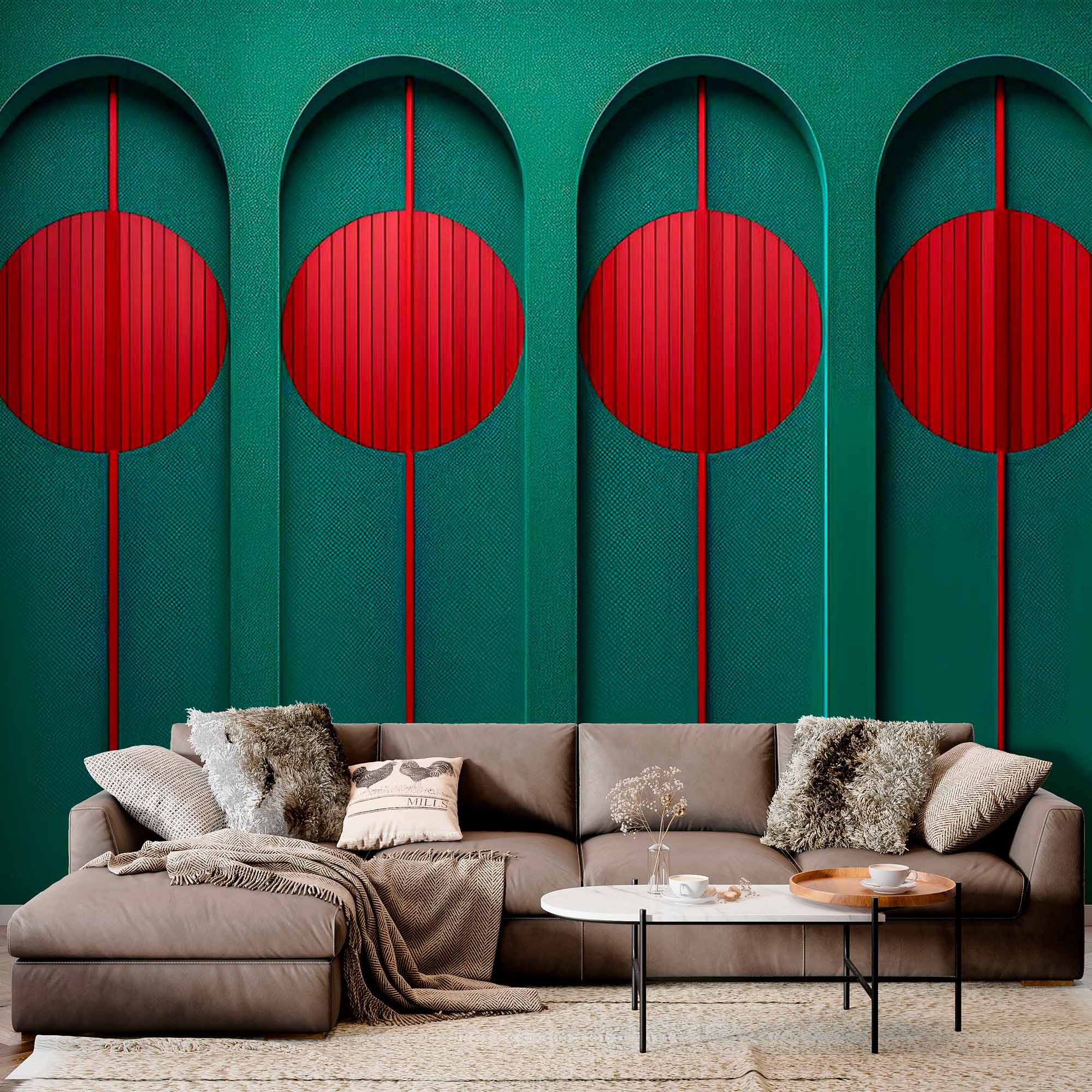 Minimalist Abstract Wallpaper Mural
