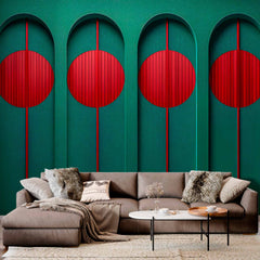 Custom Minimalist Abstract Wallpaper Mural