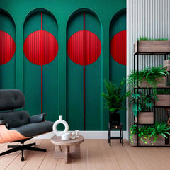 Custom Minimalist Abstract Wallpaper Mural