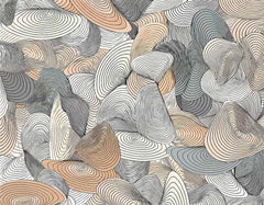 Custom Dynamic Curves Wallpaper Mural