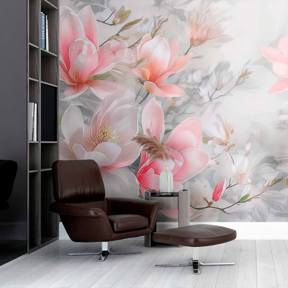 Spring Magnolia Blooms Wallpaper Mural