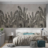 Banana Leaf Fresco Wallpaper Exotic Leaves Wall Mural