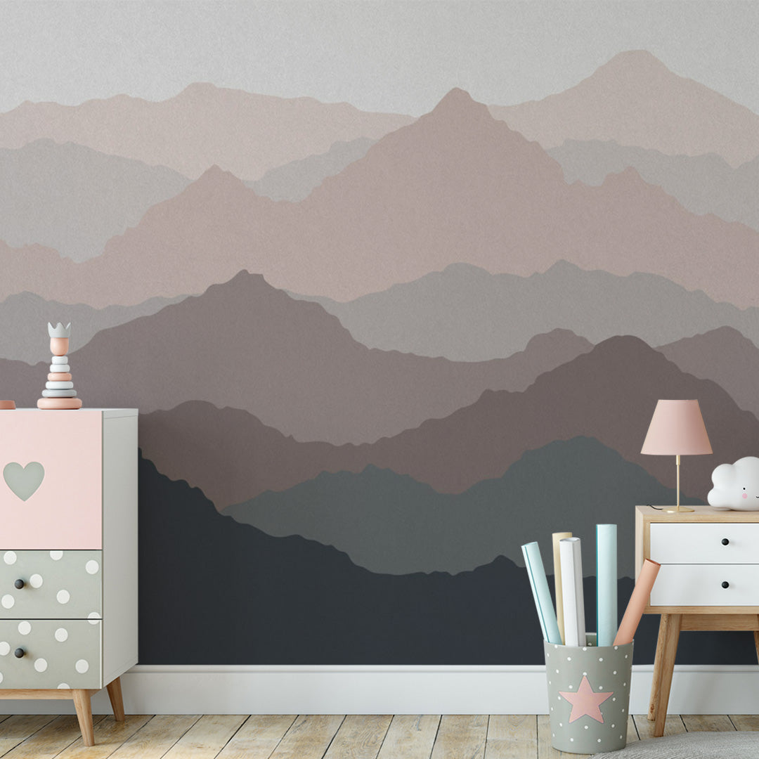 Kids Wall Murals Simply Misty Mountains Wallpaper for Kids