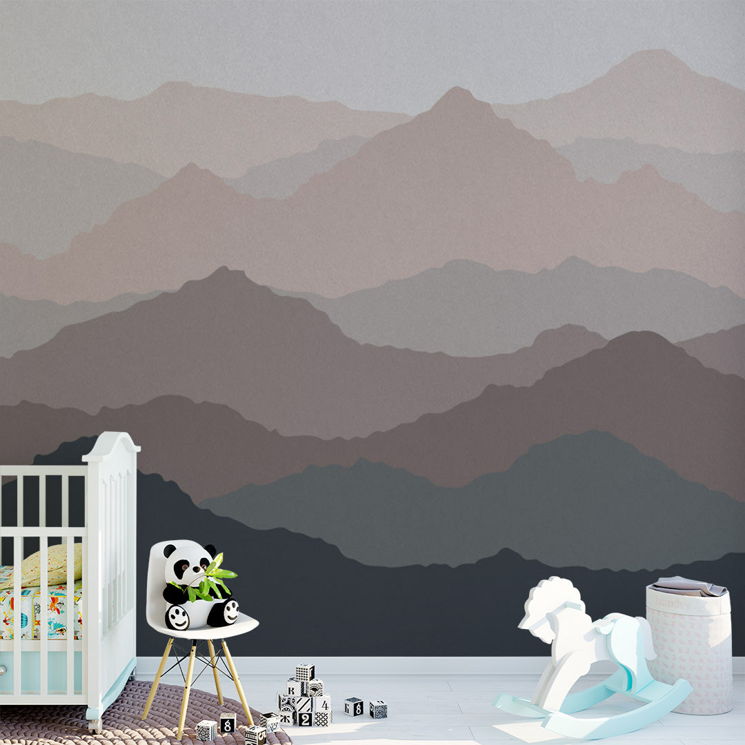 Kids Wall Murals Simply Misty Mountains Wallpaper for Kids