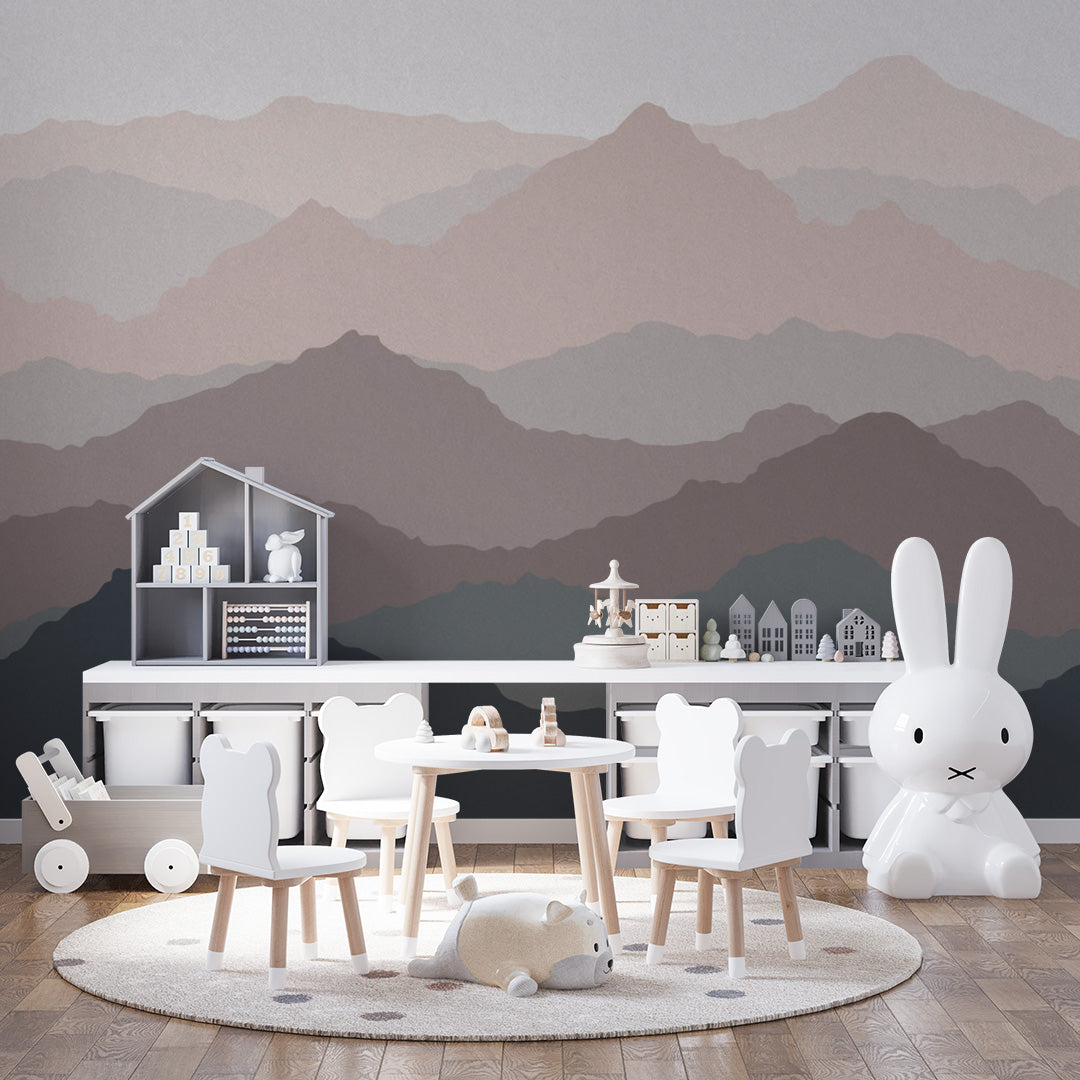 Kids Wall Murals Simply Misty Mountains Wallpaper for Kids