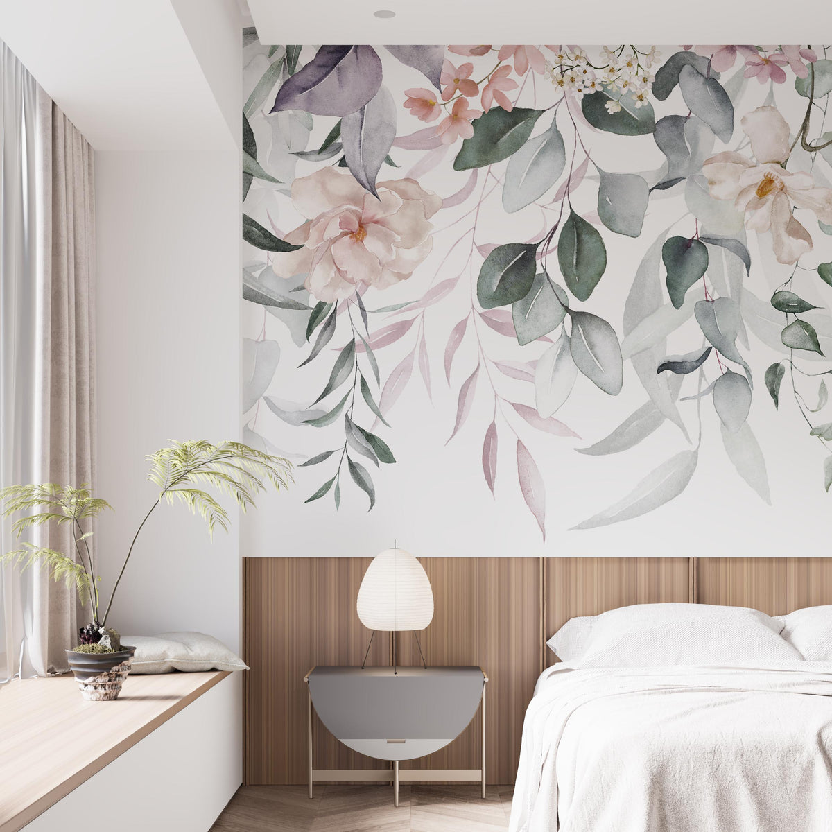 Floral Fantasy Wallpaper Mural