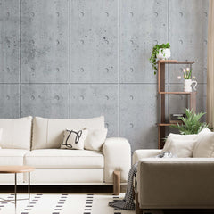 Custom Abstract Wall Mural Concrete Textures Panel Wallpaper