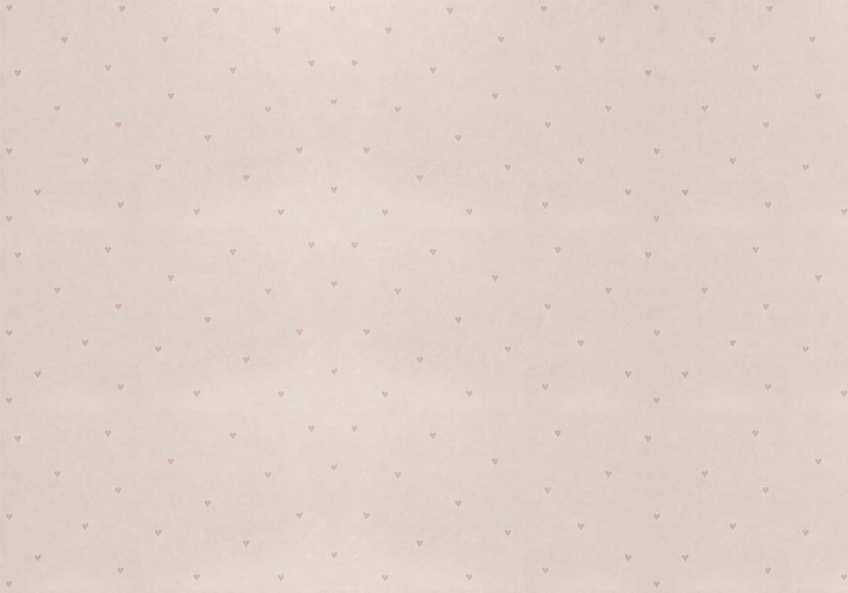 Papier peint petits pois crème pour enfants – Panoramique chambre de bébé minimaliste moucheté