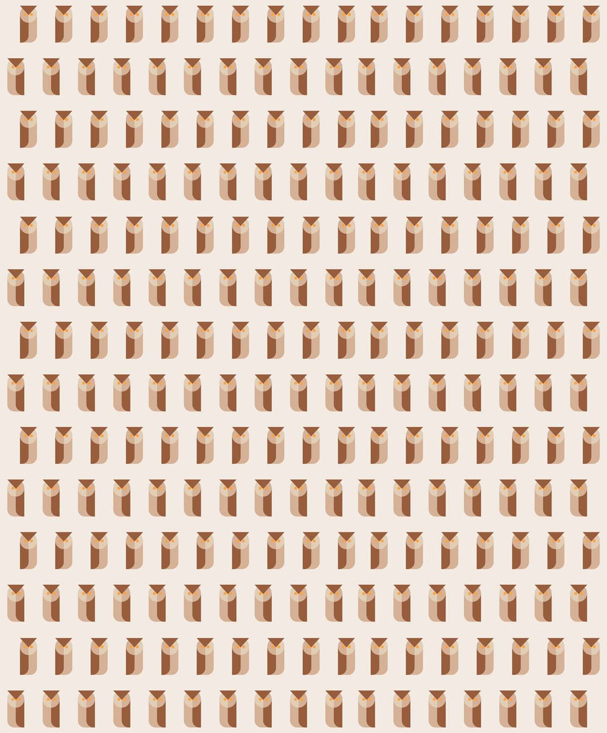Terracotta vazen patroon behang – retro aardewerk herhaling fotobehang