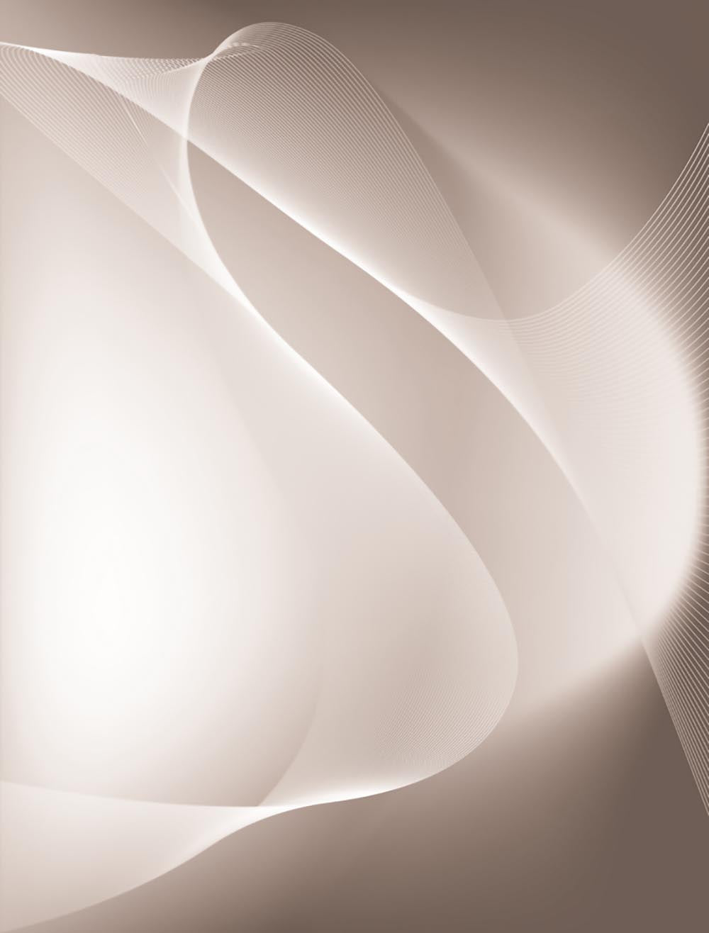 Elegant Abstract Wave Wall Mural Wallpaper - Soft Flowing Lines in Neutral Tones