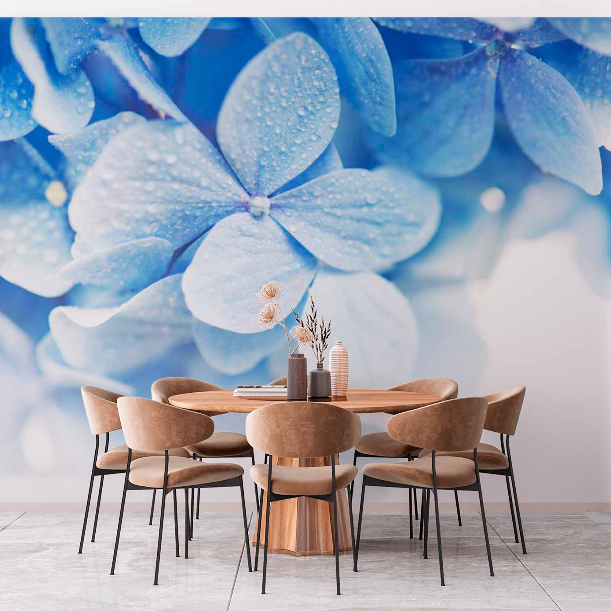 Tranquil Hydrangea Bloom Wallpaper