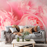 Pastel Peony Romance Wallpaper